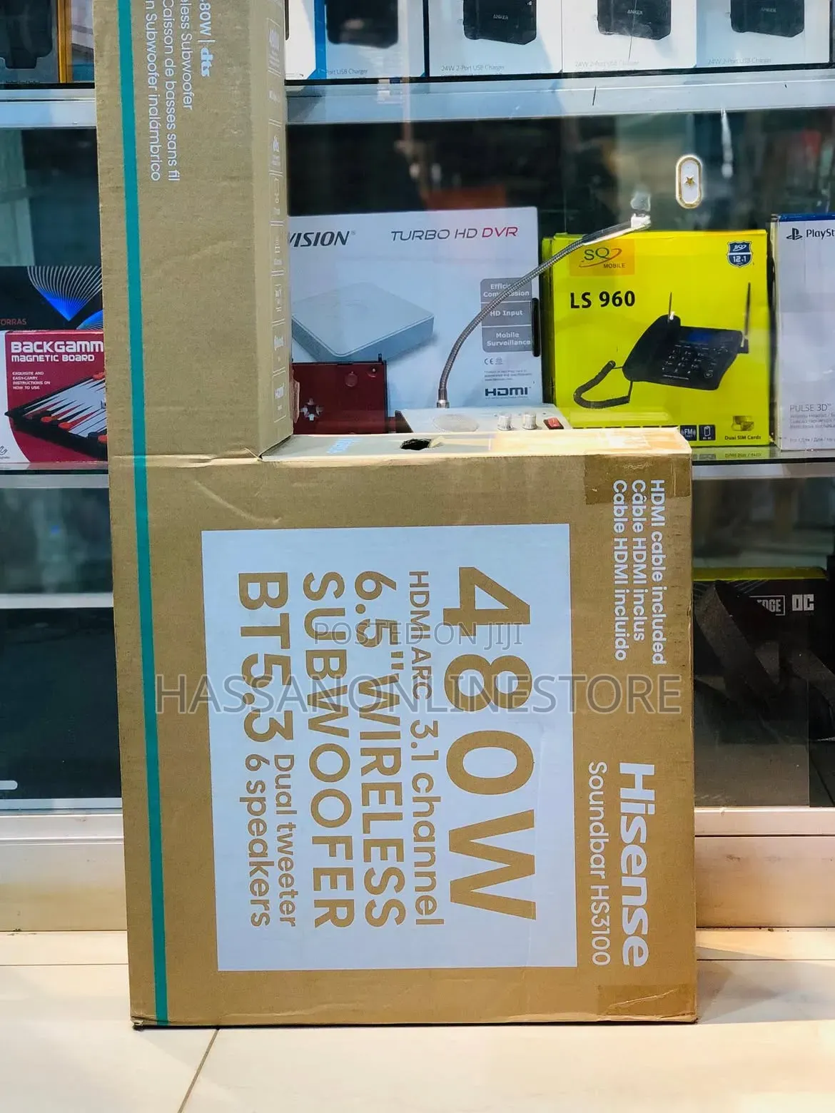Hisense 3.1 CH 480W Dolby Atmos With Wireless 6.5" Subwoofer | HS3100