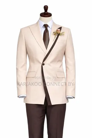 The Chocolate Cream Asymmetric Suit