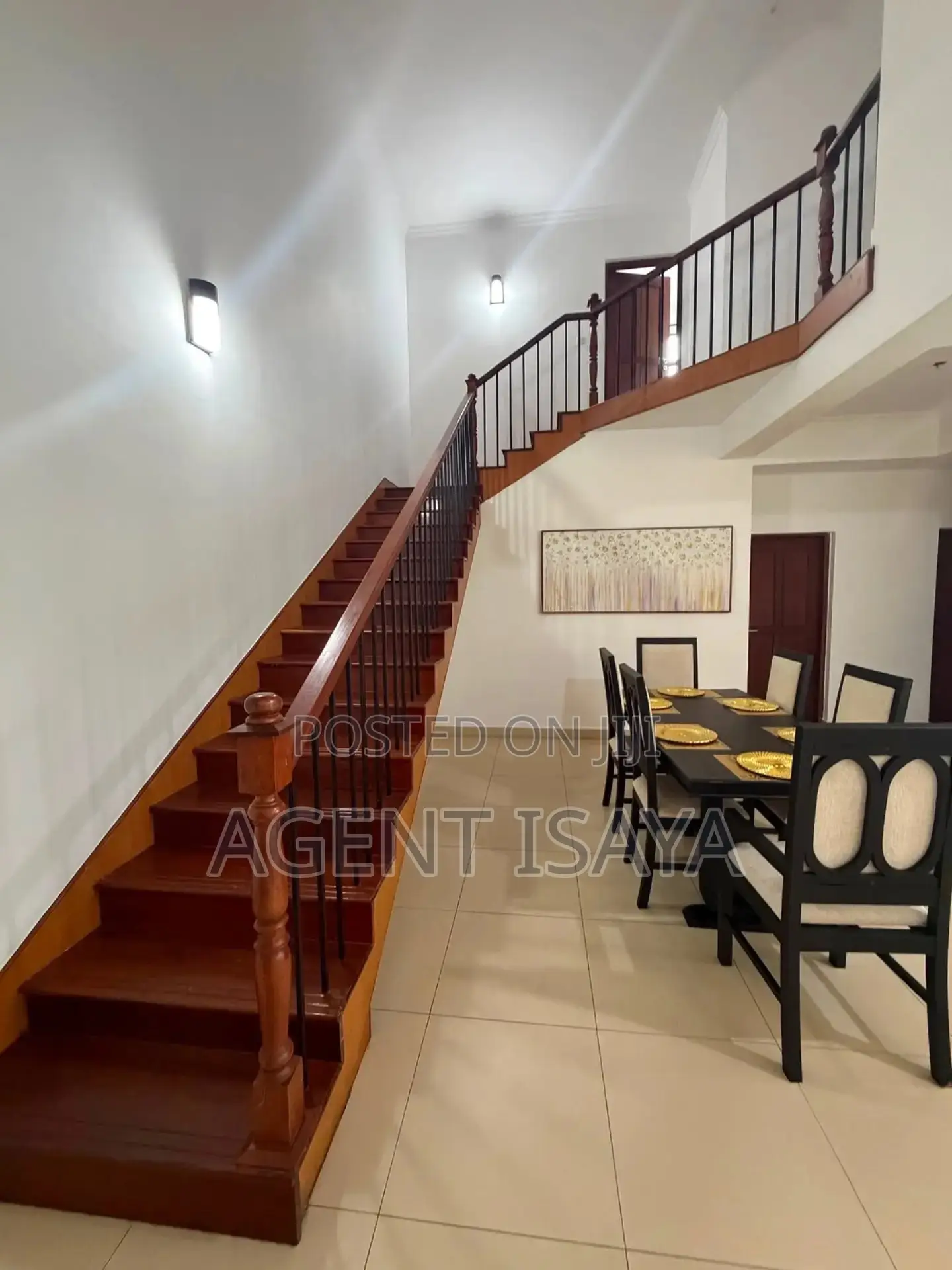 Furnished 3bdrm Apartment in Mikocheni for rent