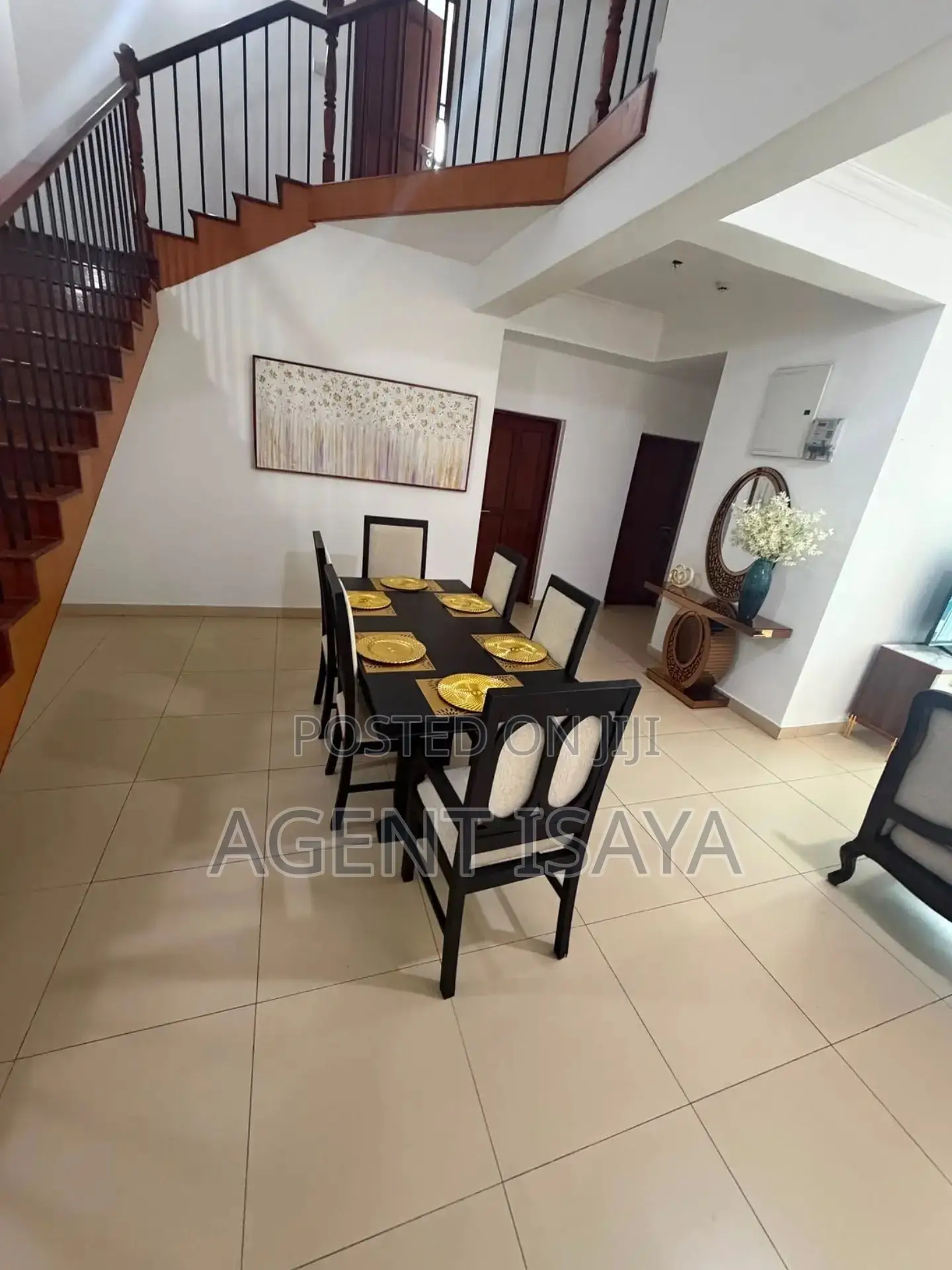 Furnished 3bdrm Apartment in Mikocheni for rent