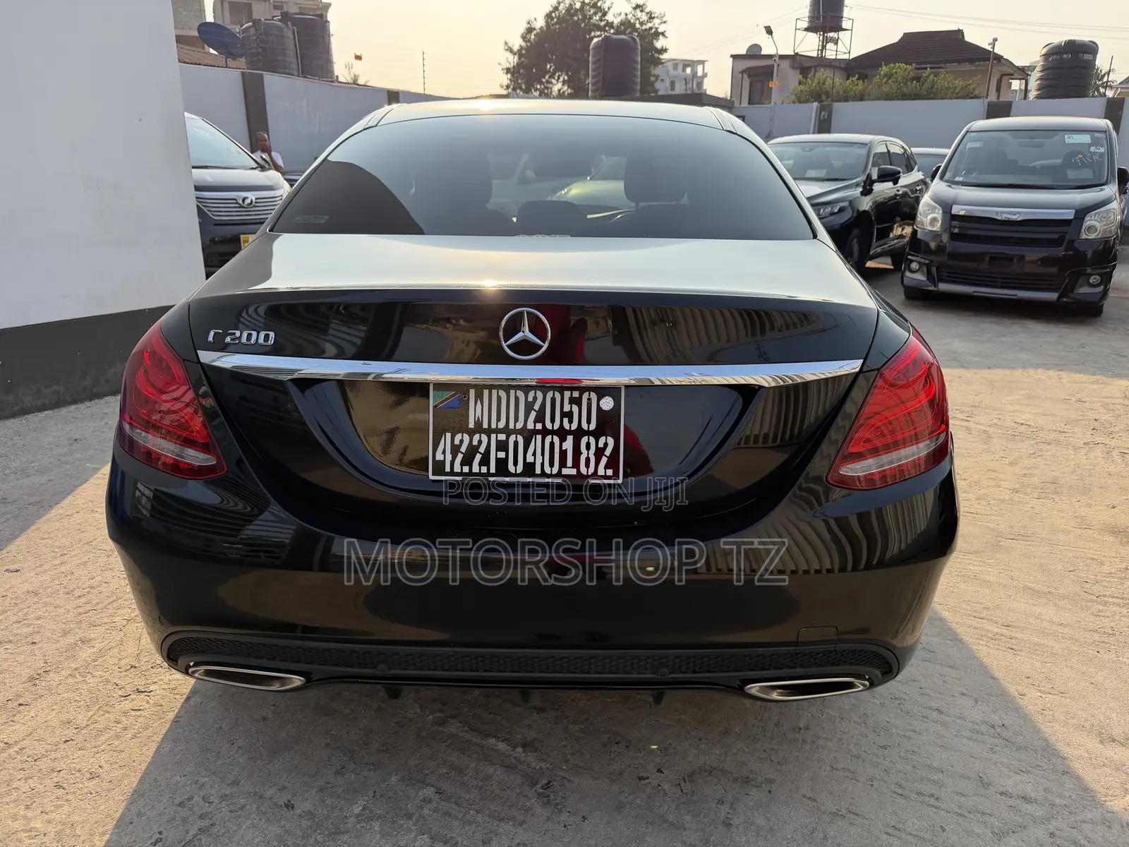 Mercedes-Benz C200 2015 Black