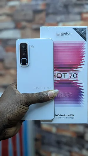 New Infinix Hot 70 256 GB White