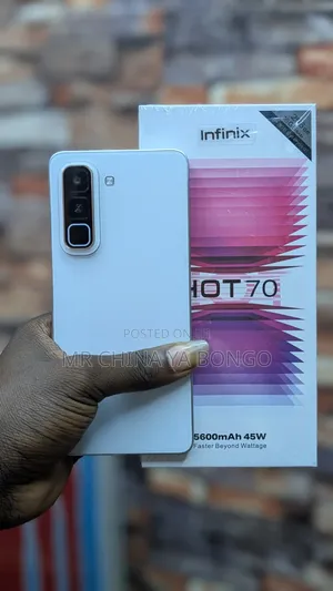 New Infinix Hot 70 256 GB White