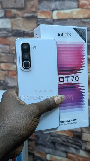 New Infinix Hot 70 256 GB White