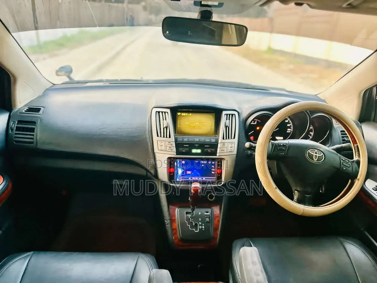 Toyota Harrier 2007 Black