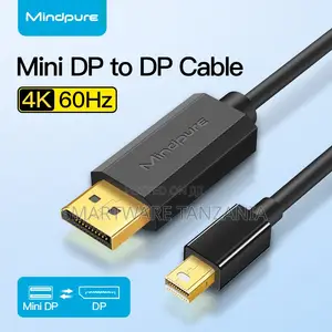 High-Performance Mini DP to DP Cable for at 60Hz - Mindpure