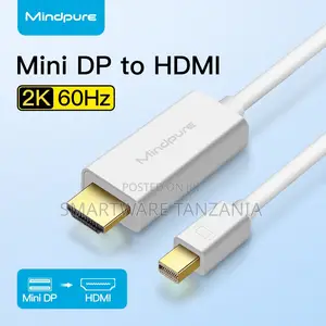 Mindpure Mini DisplayPort to HDMI Cable Resolution at 60Hz.