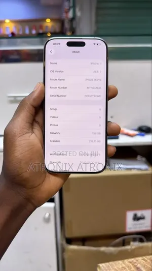 New Apple iPhone 16 Pro 256 GB Silver