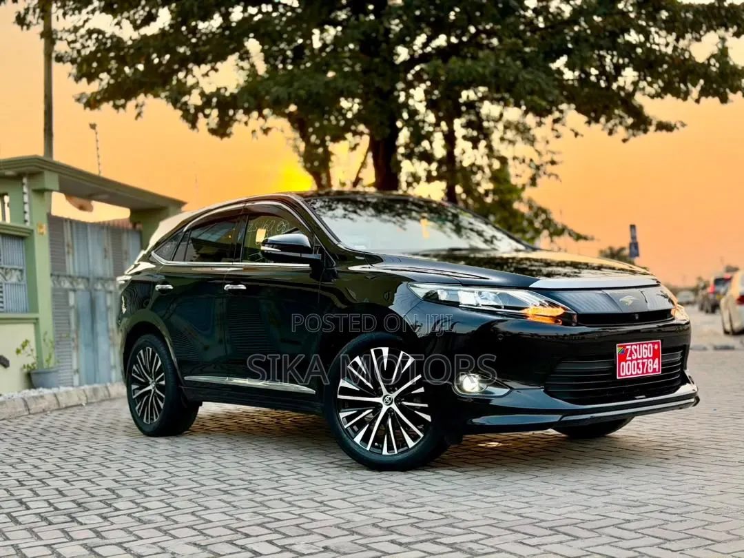 Toyota Harrier 2015 Black