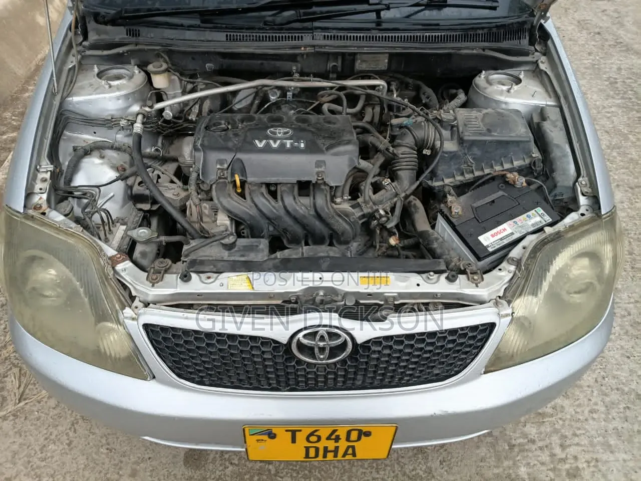 Toyota Allex 2006 Silver