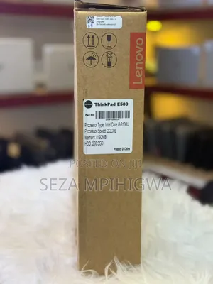 Laptop Lenovo ThinkPad E580 8GB Intel Core i3 SSD 256GB