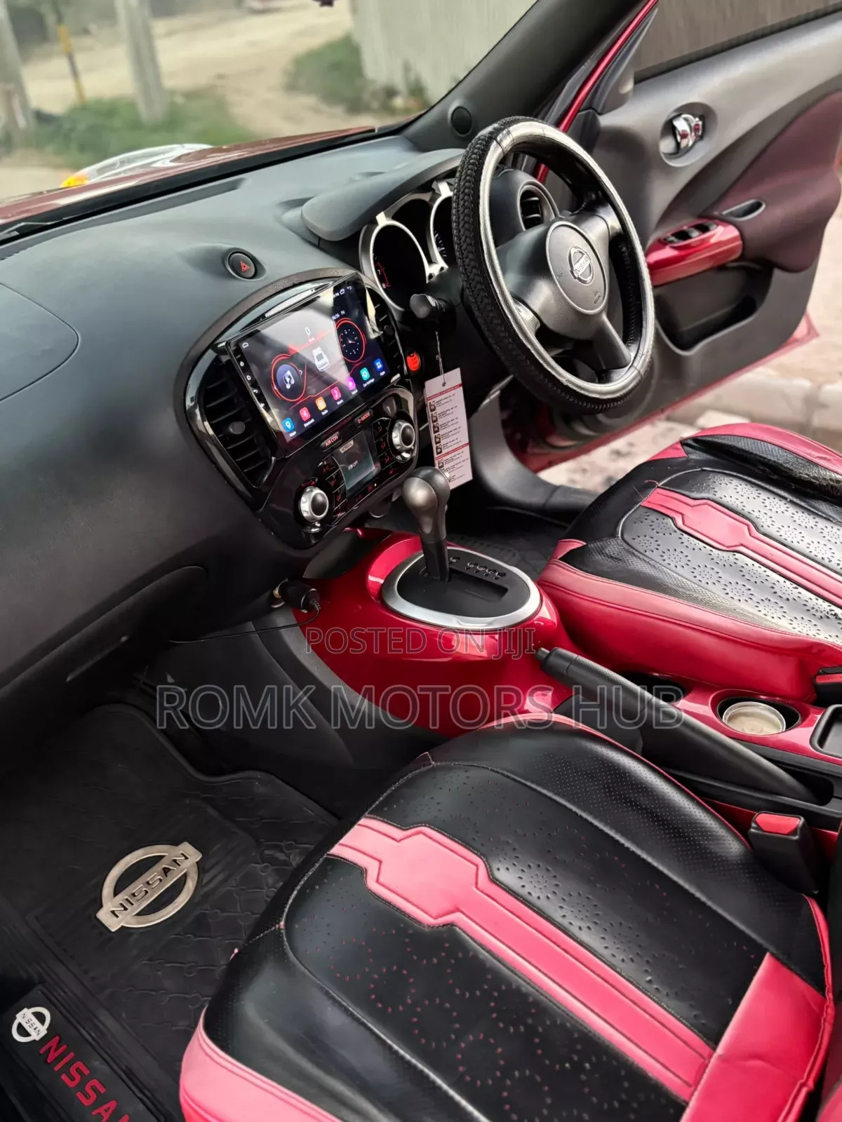 Nissan Juke 2012 Maroon