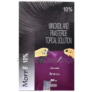 Morr F 10% Minoxidil Finasteride Topical Solution 60ml