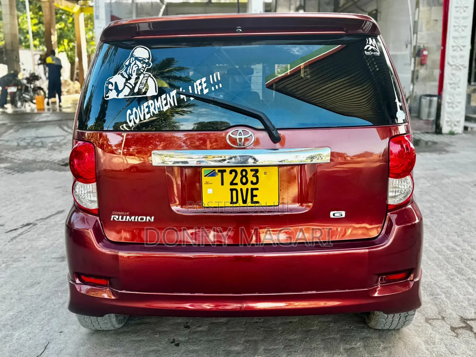 Toyota Corolla Rumion 2008 Maroon
