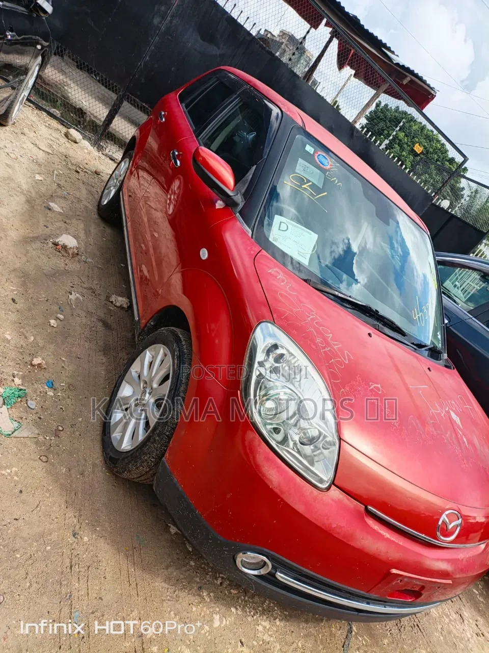 Mazda Verisa 2010 Maroon