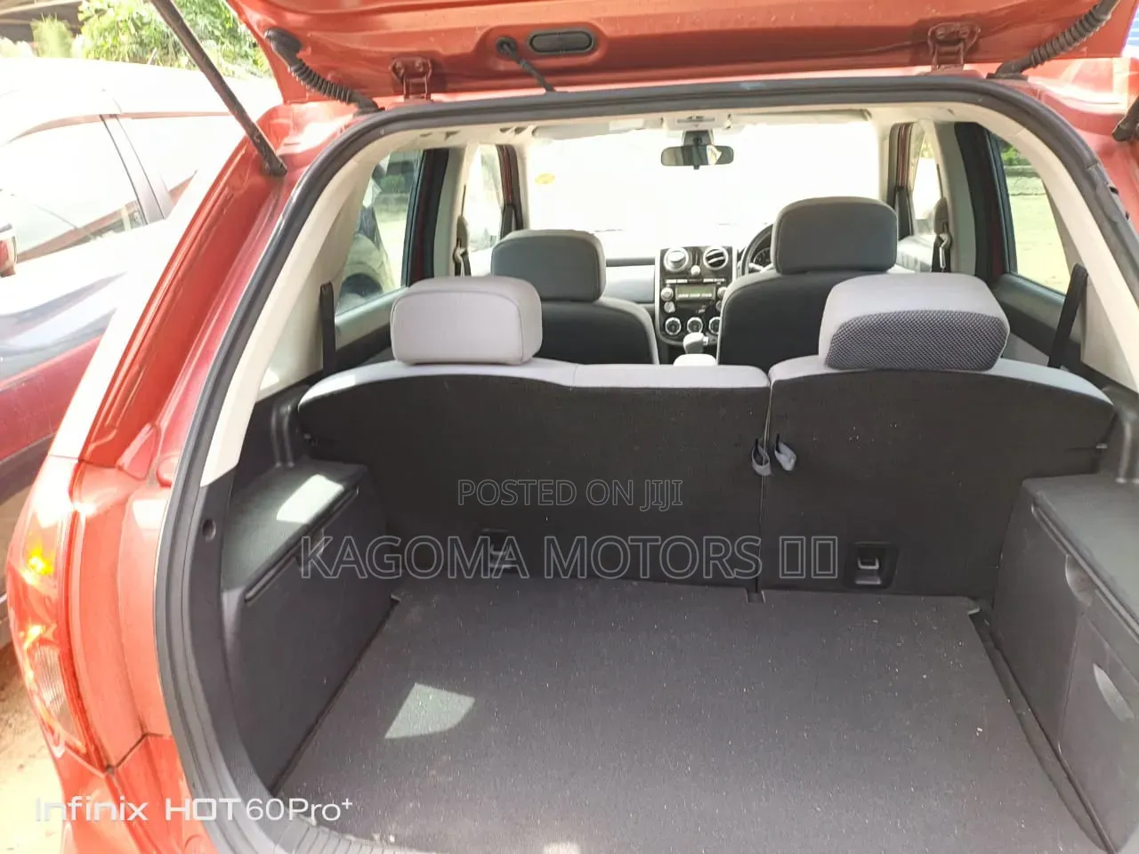 Mazda Verisa 2010 Maroon