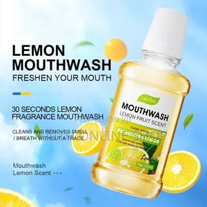 SADOER Refreshing Lemon Mouthwash – Lemon Fruit Antibacterial 250ml