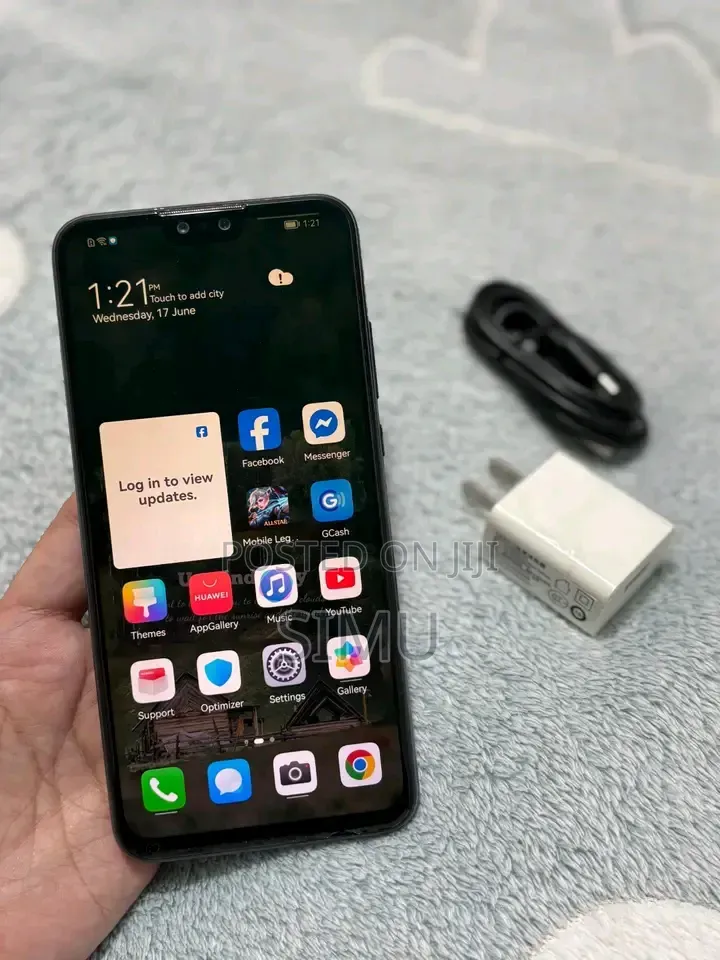 New Huawei Y9 128 GB Black