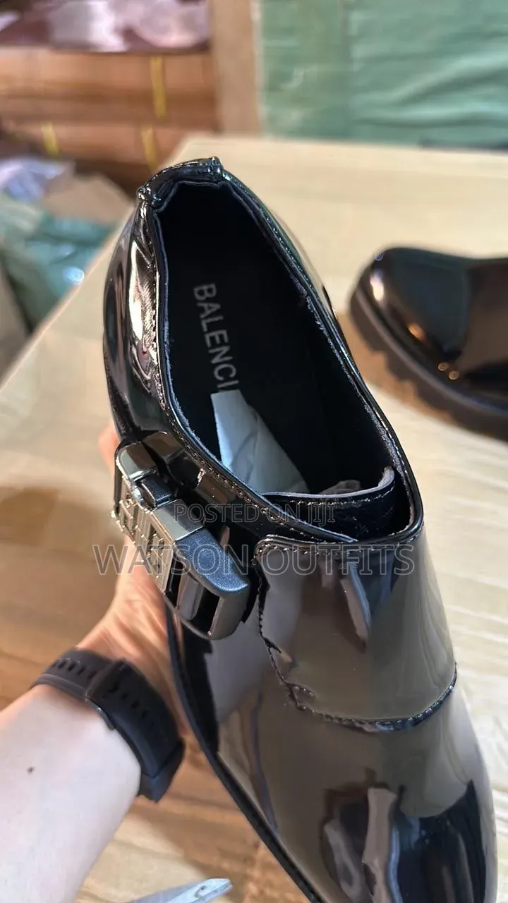 1 Colour Black Balenciaga and Gucci Brands Men's New Original Shoes