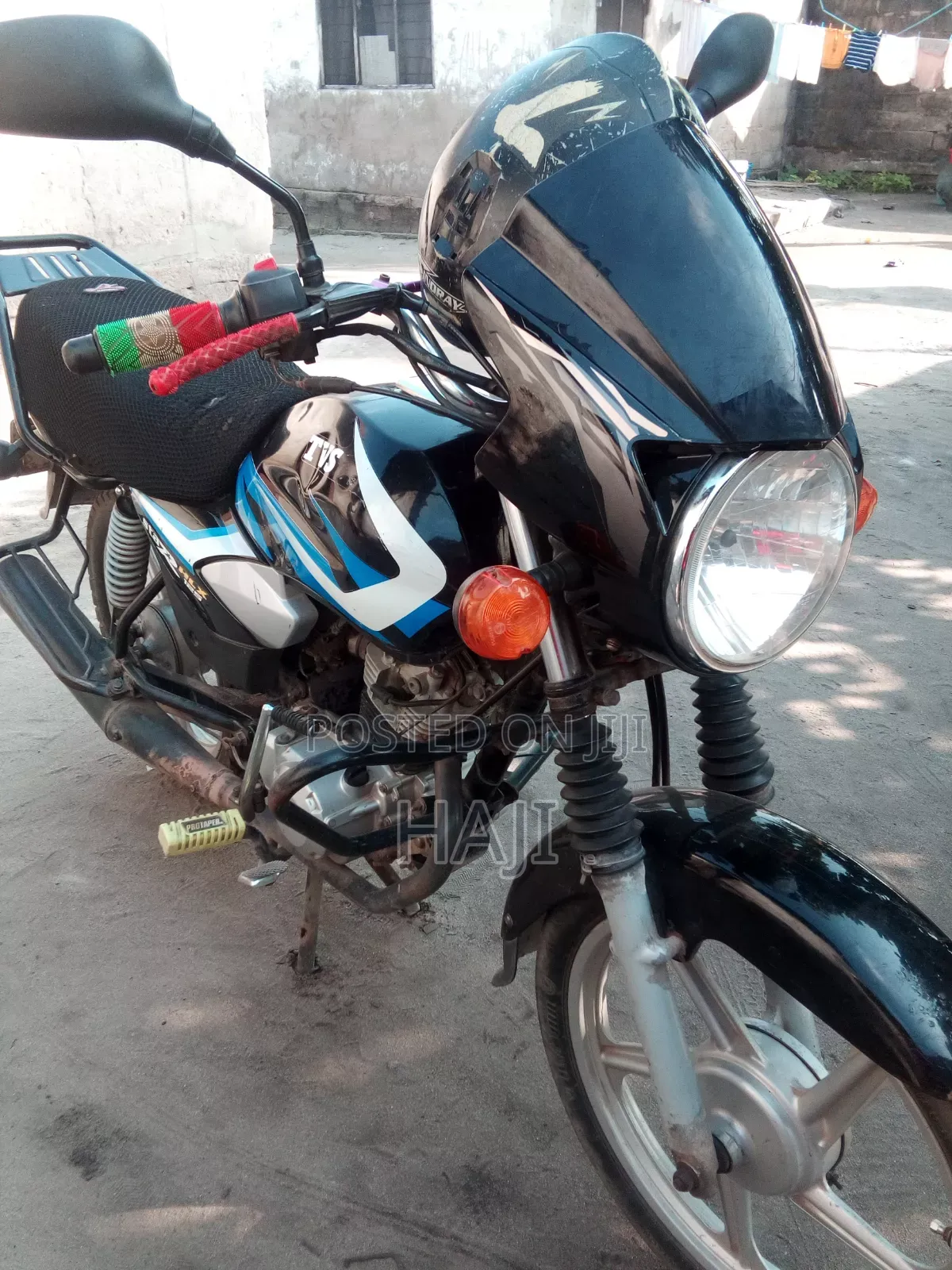 TVS King Deluxe Plus iTouch Start 2023 Black