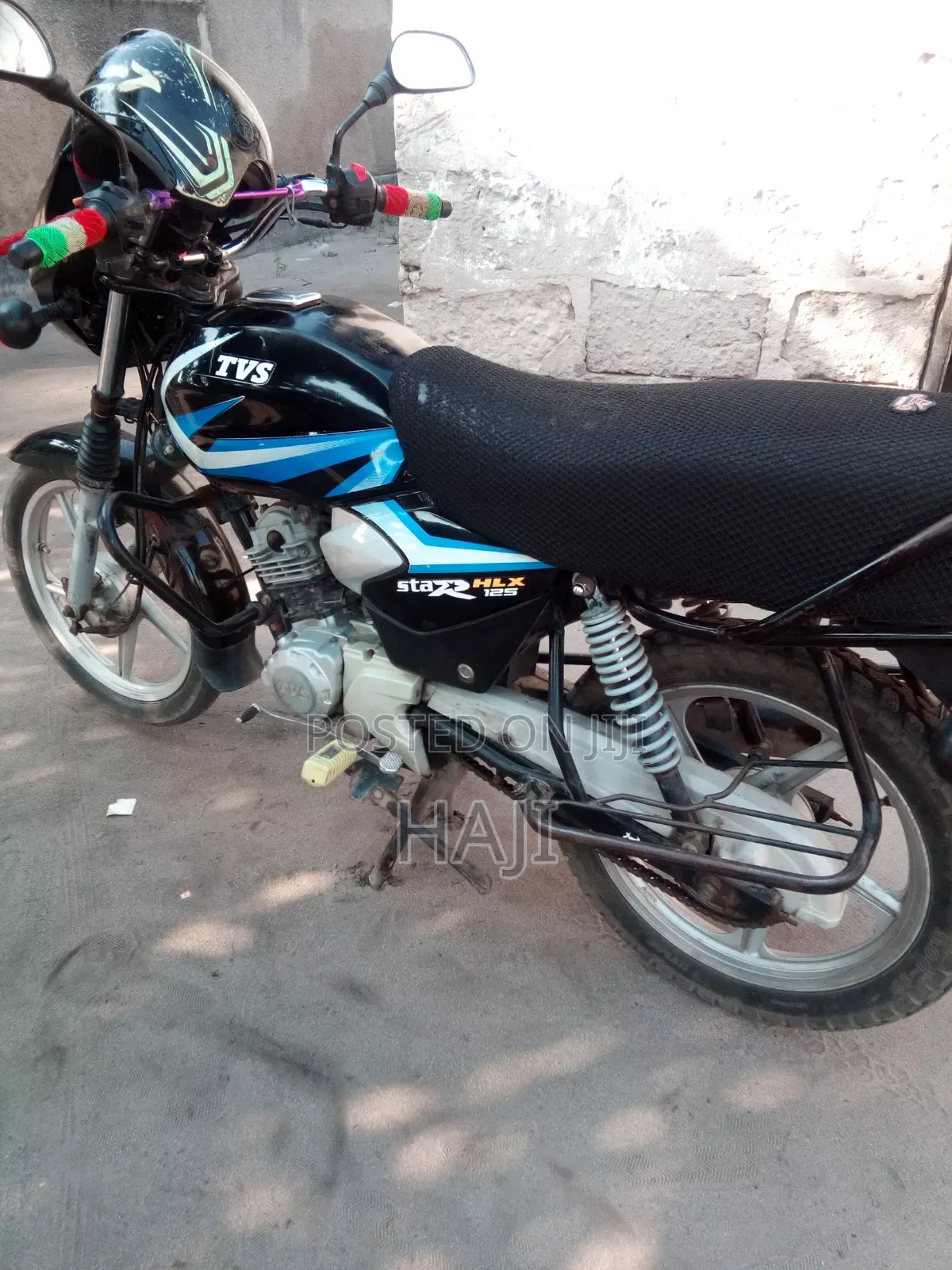 TVS King Deluxe Plus iTouch Start 2023 Black