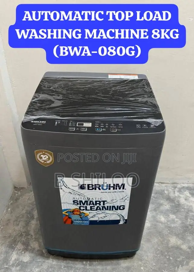 Bruhm Automatic Washing Machine 8kg
