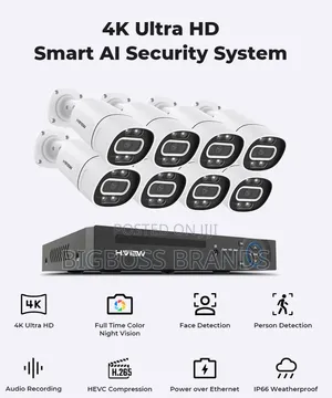 H.VIEW 8-Channel Network Video Recorder (NVR)
