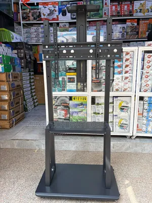 Heavy Duty Mobile TV Stand 32–75 Inch With Wheels – Rolling TV Trolley