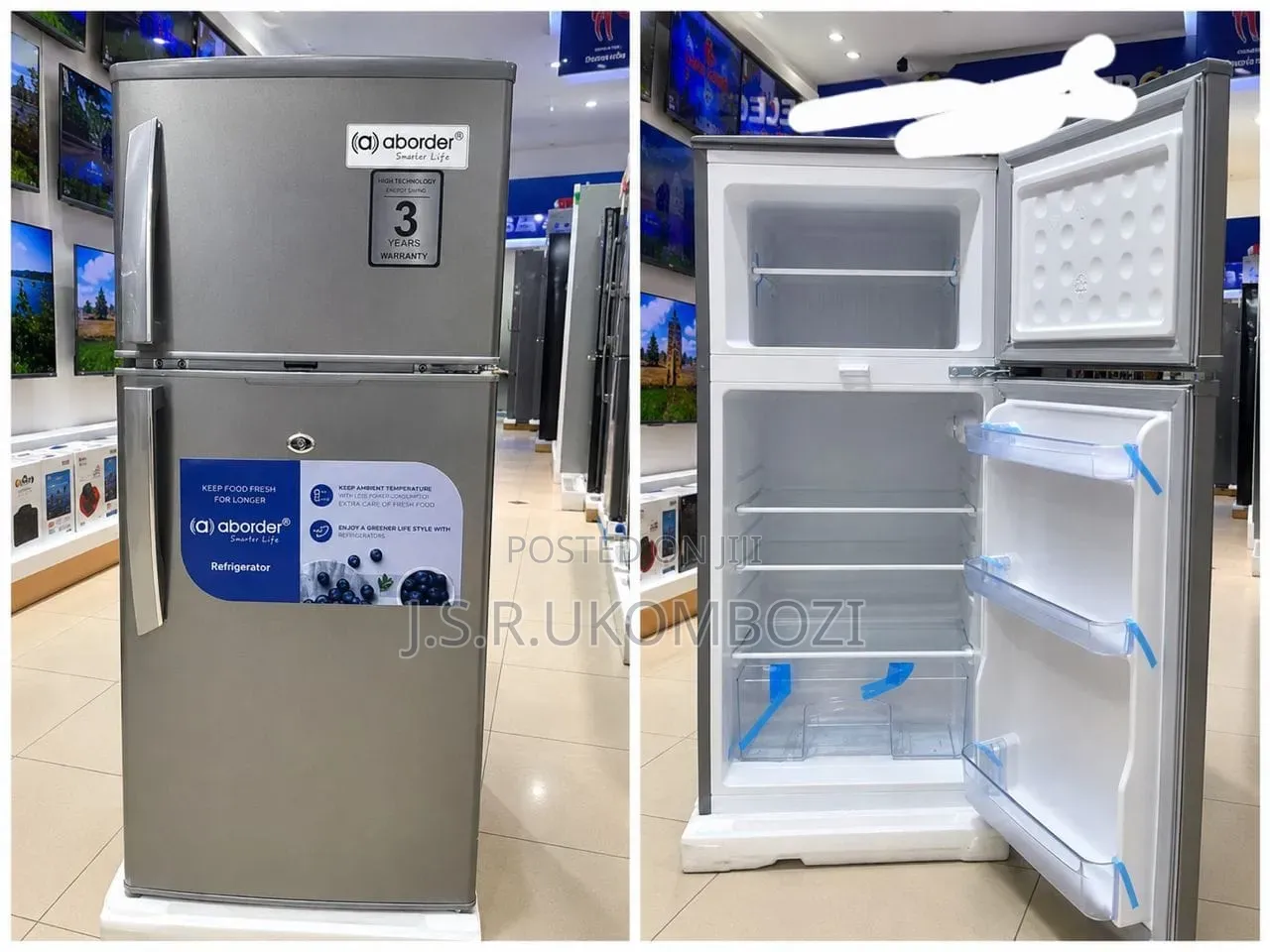 Aaborder Fredge Liter 125L