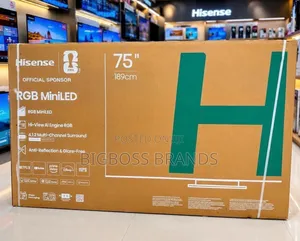 Hisense RGB MinLED TV INCH 75 Model 75UR9S [2026 MODEL]