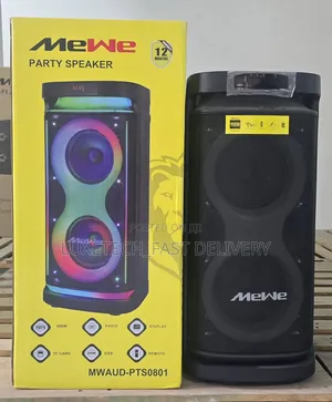 MeWe Bluetooth Party Speaker – Rechargeable Karaoke Speaker