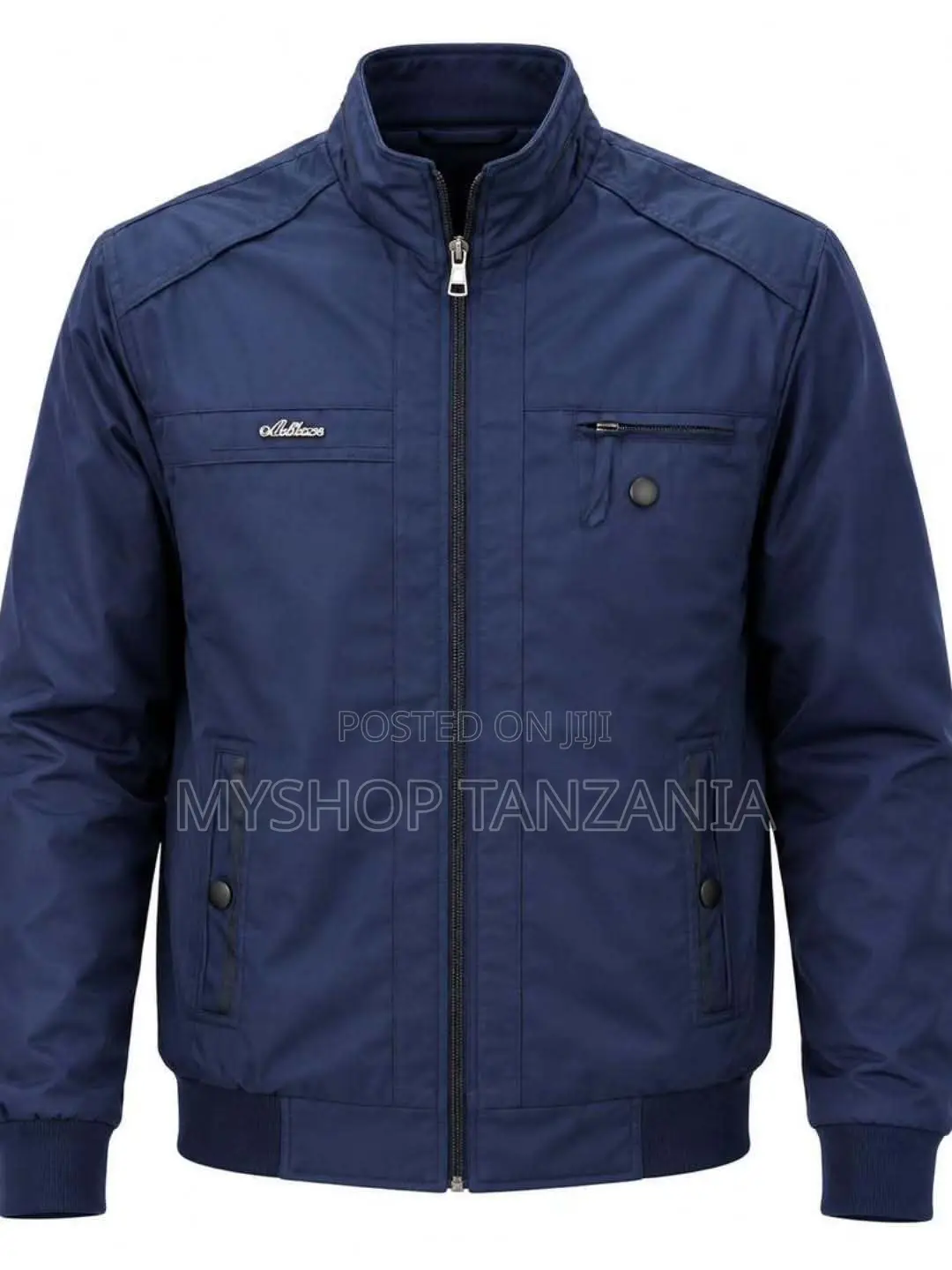 Jacket Kwa Wanaume Rangi Dark Blue