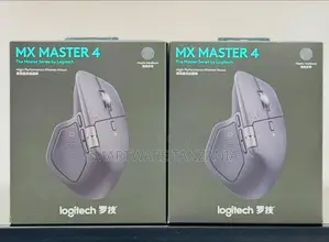 Logitech MX Master 4 Wireless Mouse, Haptic Feedback, Ergonomic Design