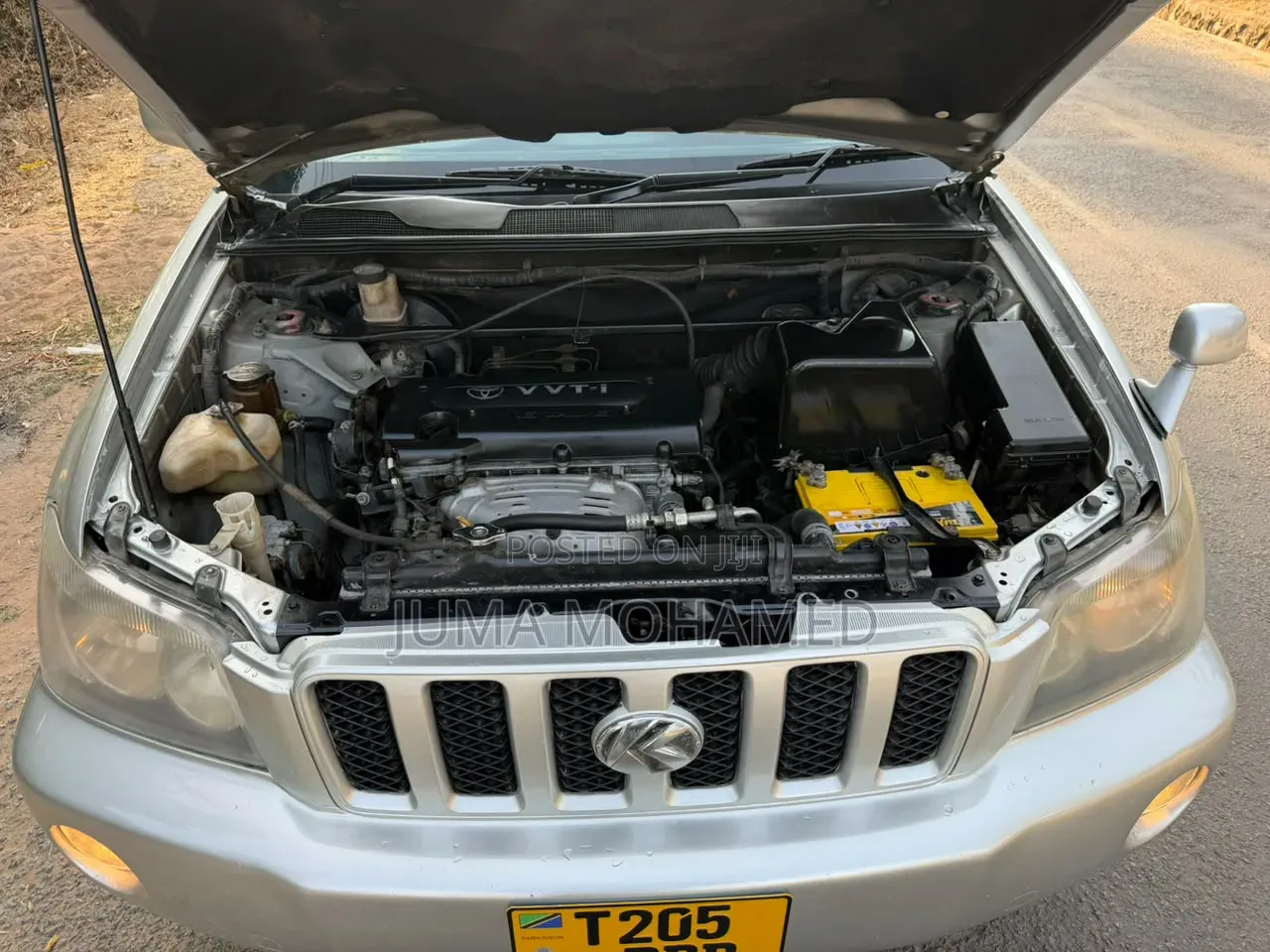 Toyota Kluger 2004 Gray