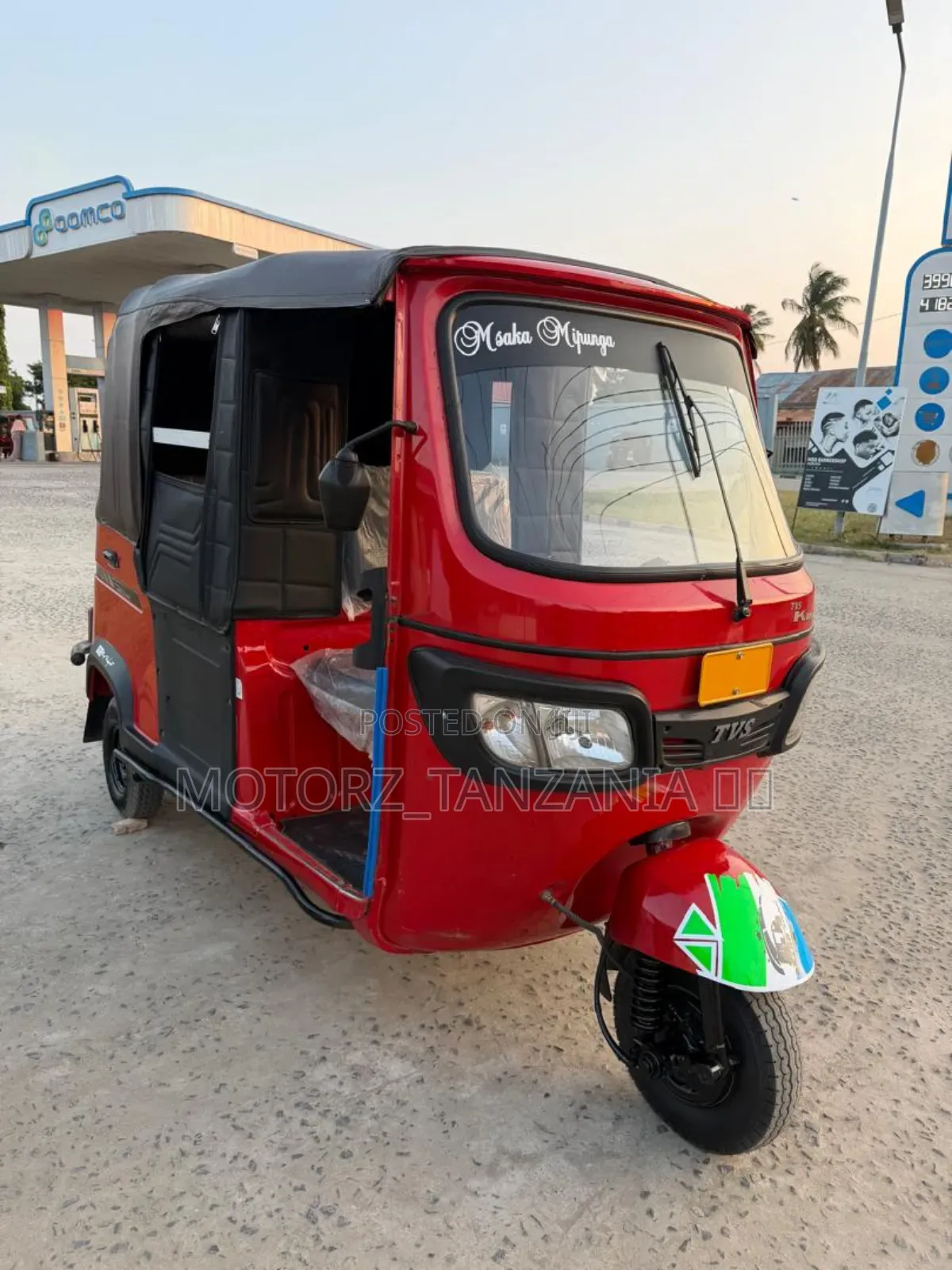 TVS King Deluxe Plus iTouch Start 2026 Red