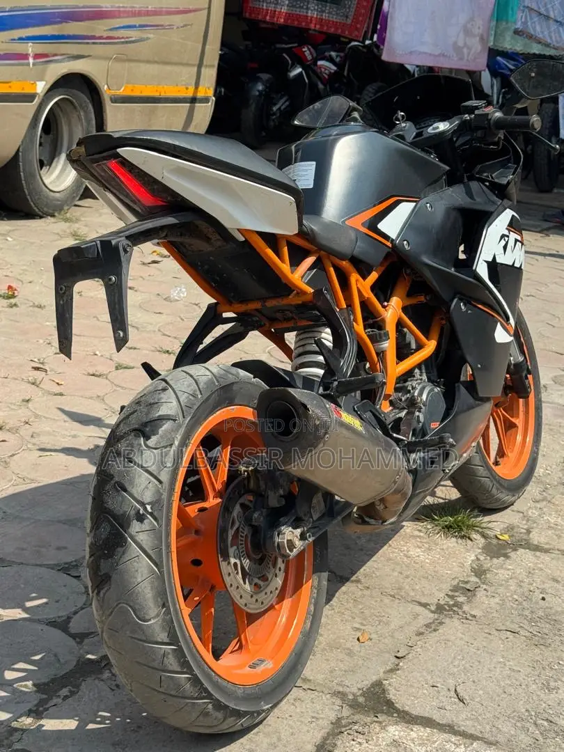 KTM RC 125 2017 Black