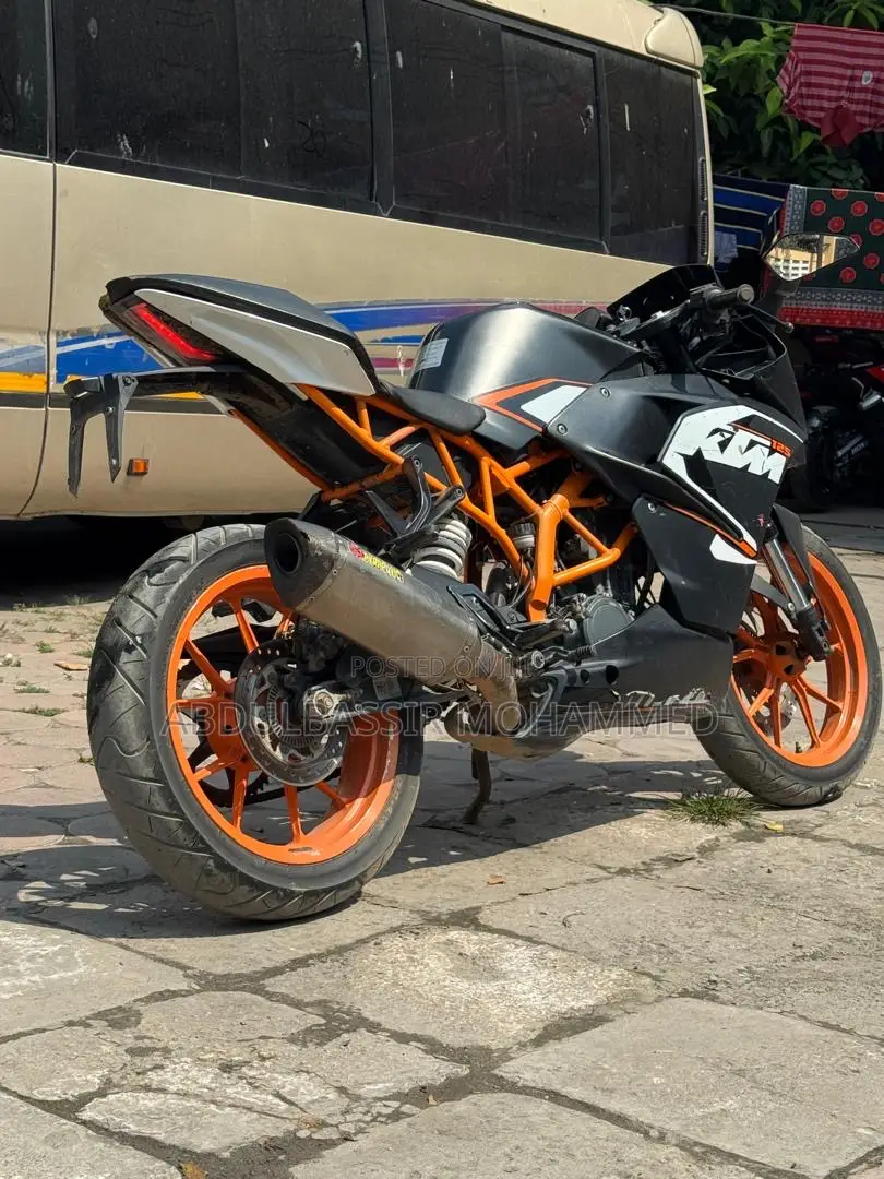 KTM RC 125 2017 Black