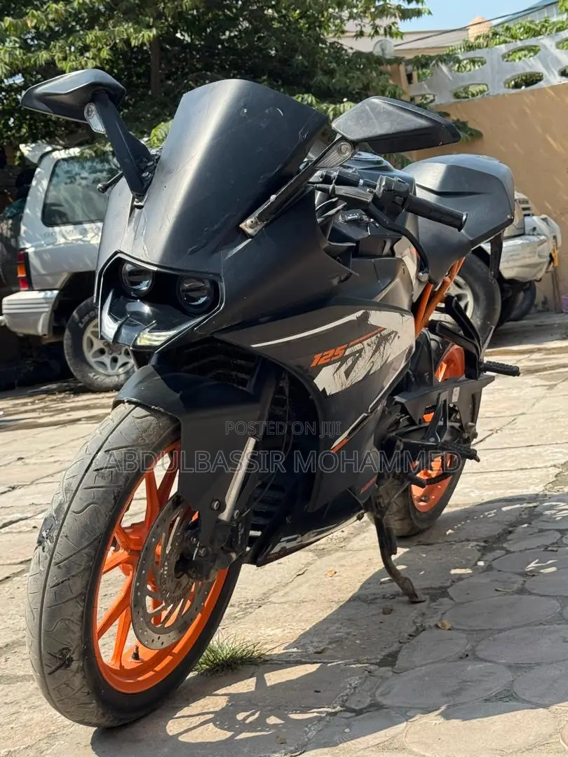 KTM RC 125 2017 Black