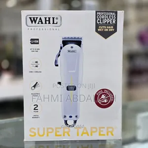 Original Wahl Super Taper Cordless – Professional Hair Clipper
