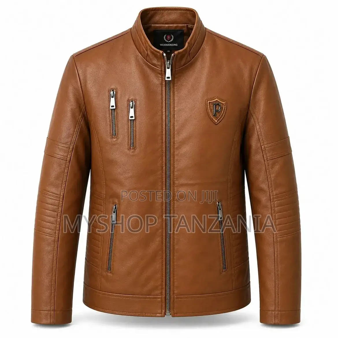 Leather Jacket Brown