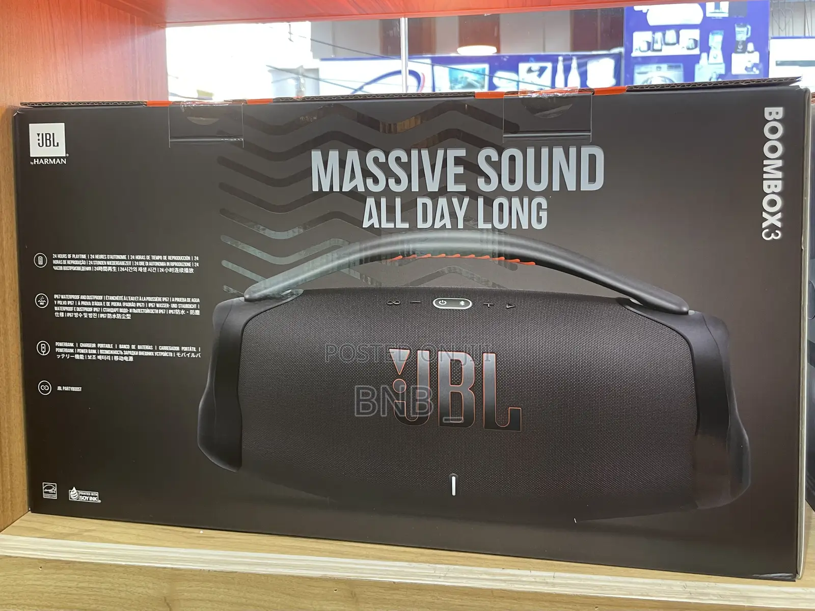 JBL Boombox 3 Portable Bluetooth Speaker