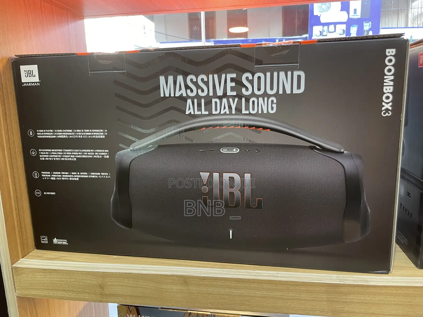 JBL Boombox 3 Portable Bluetooth Speaker