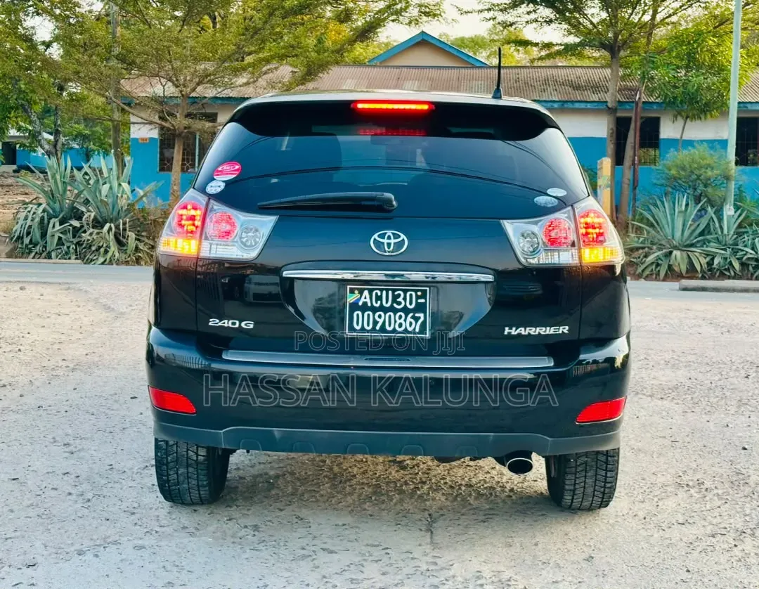 Toyota Harrier 2008 Black