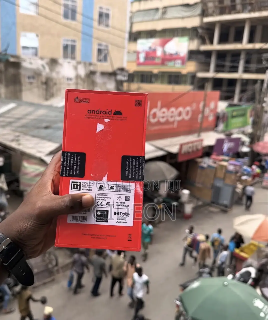 New OnePlus 15R 512 GB Black