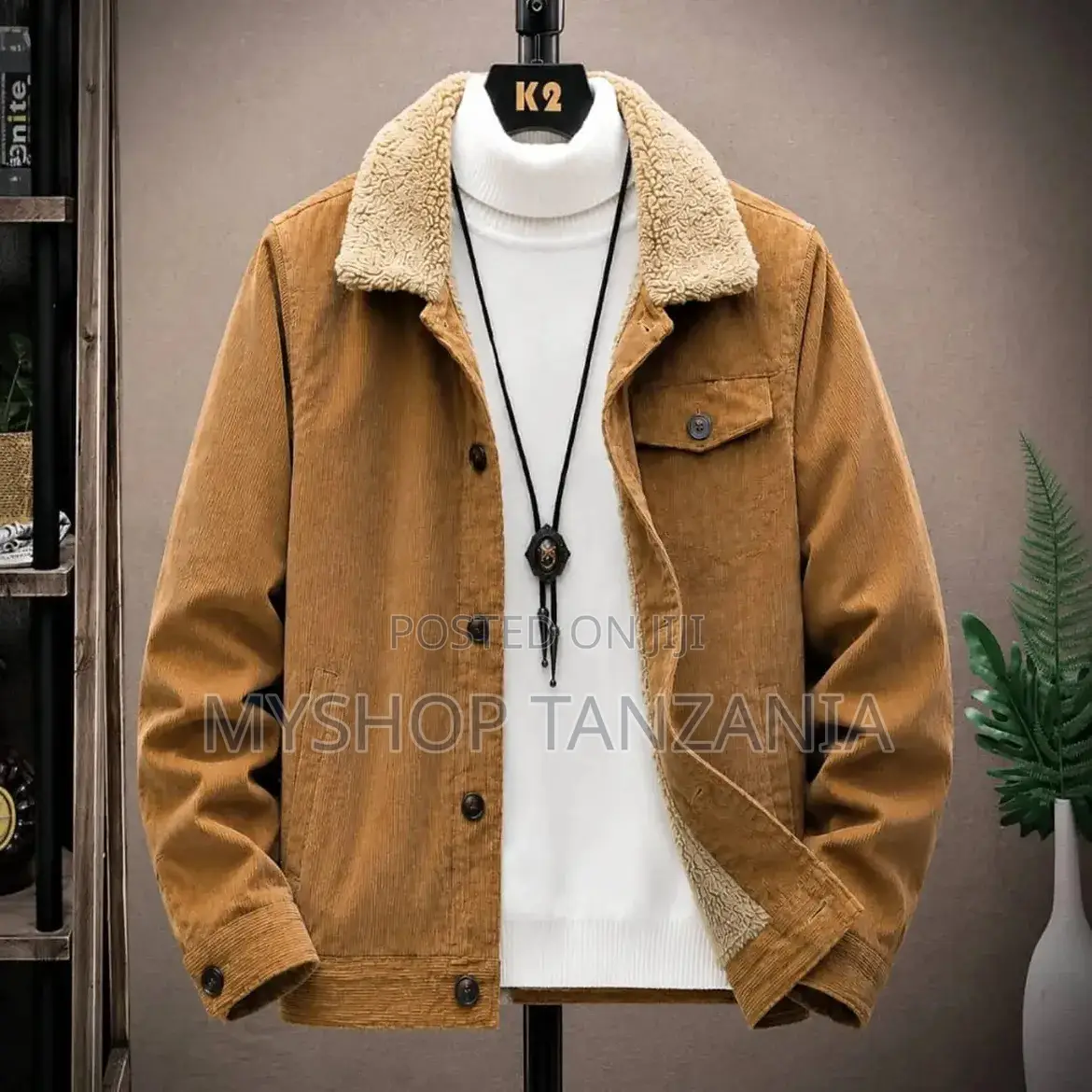 Corduroy Jackets Brown