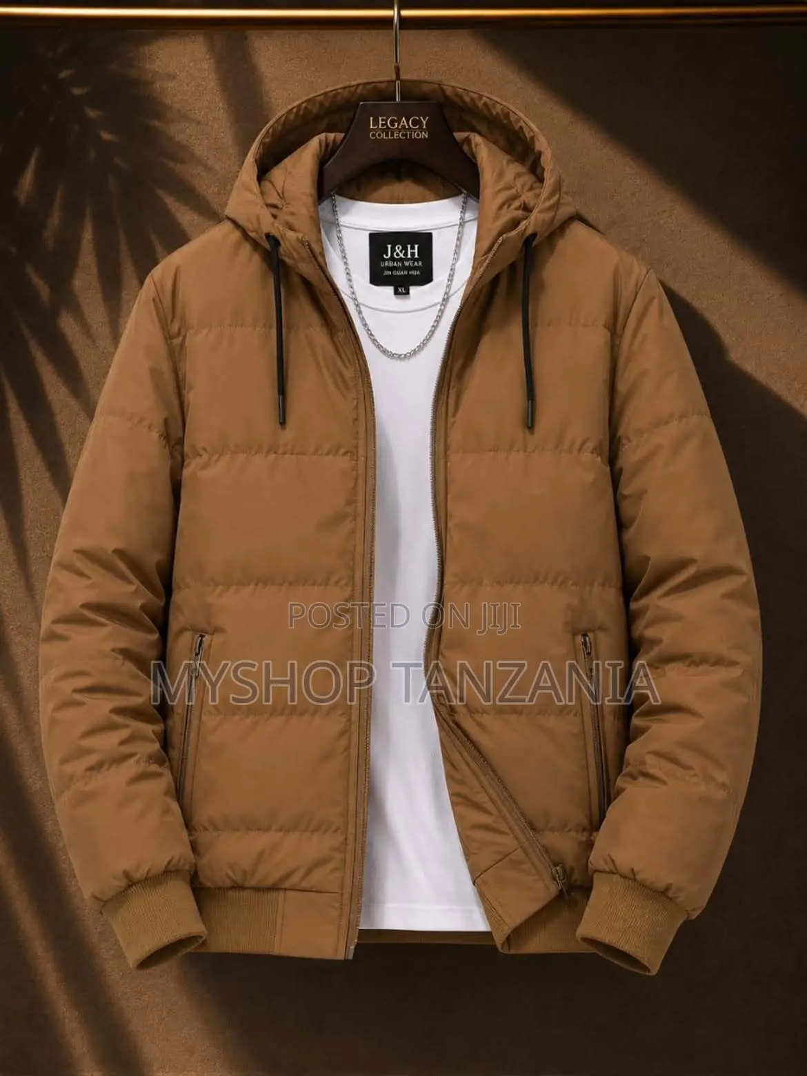 Jackets Nzuri Kisasa Rangi Ya Brown