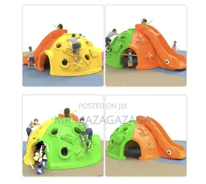Dome Climber With Slide