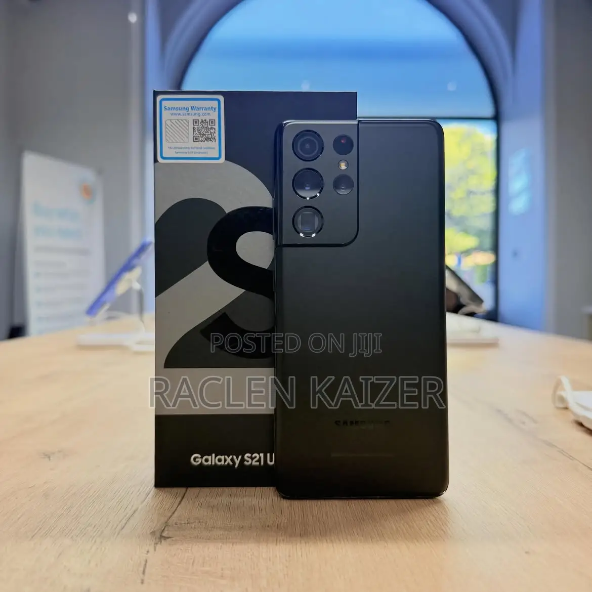 New Samsung Galaxy S21 Ultra 5G 256 GB Black
