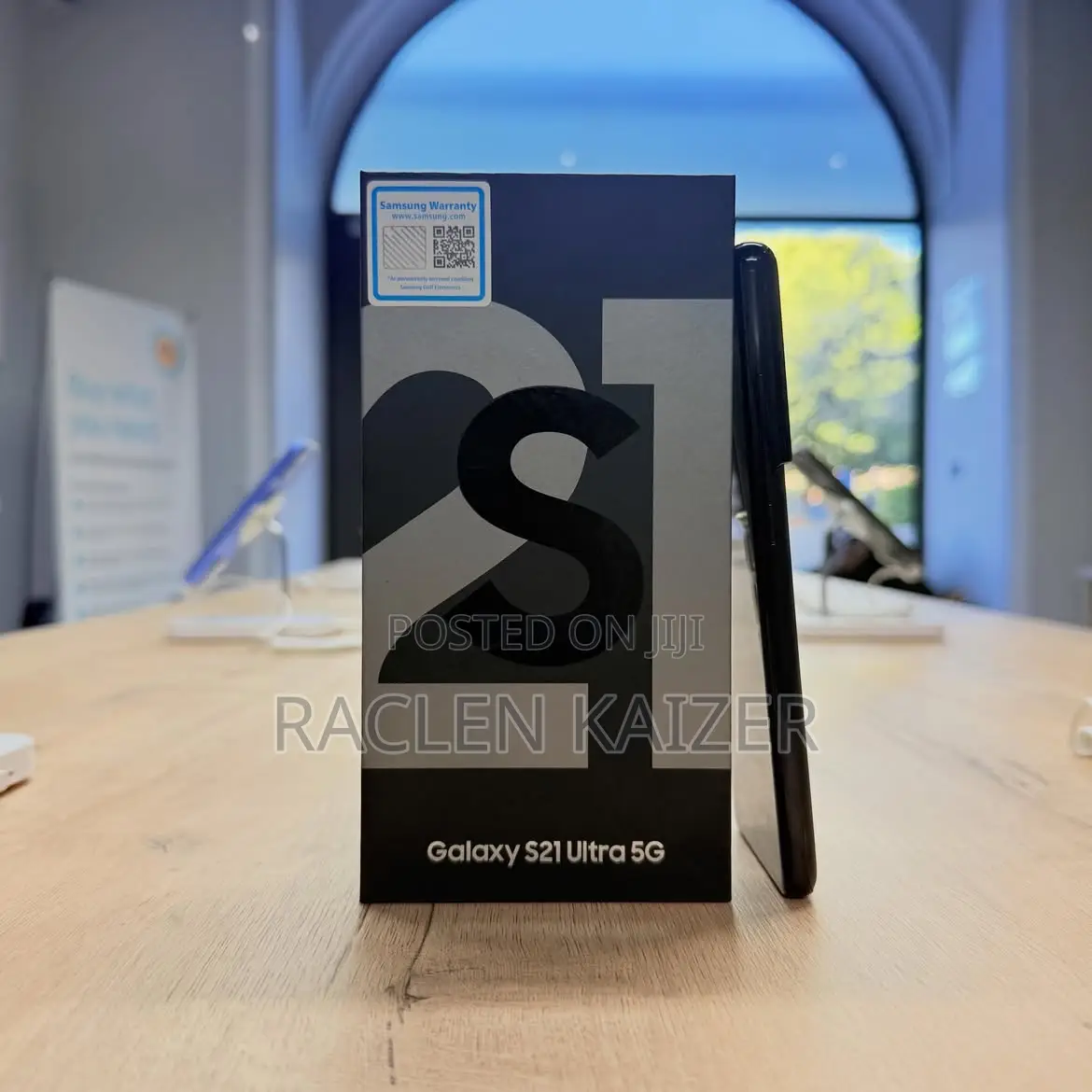 New Samsung Galaxy S21 Ultra 5G 256 GB Black