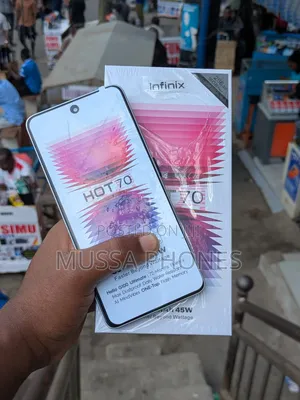 New Infinix Hot 70 256 GB White